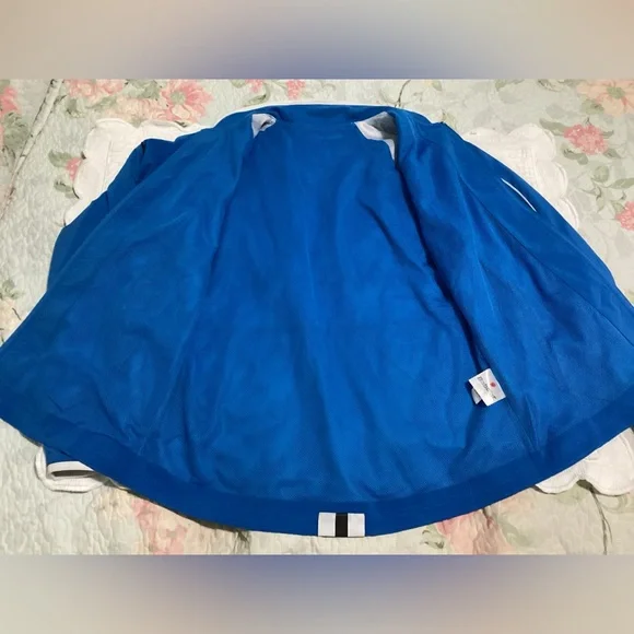 Ladies’ BABOLAT Full Zip Tennis Sport Jacket - Size Large (Blue) - Picture 3 of 7